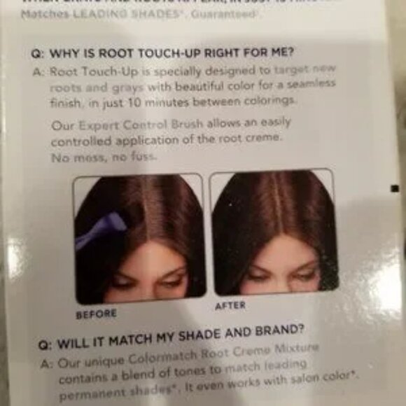 3/$10 NIB CLAIROL root touch up - dark golden brown - Picture 3 of 4